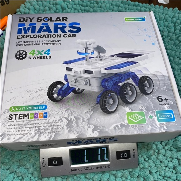 STEM Space Toys Projects for Kids Ages 8-12+, DIY Solar Power Mars Rover Car, - Picture 2 of 12